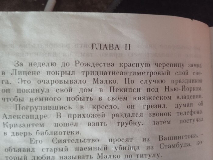 "Это очаровывало Малко"