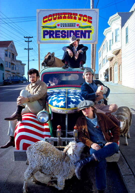 Country Joe & the Fish, 1967.