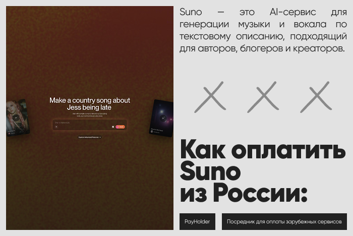 ��� �������� Suno �� ������ � ��������