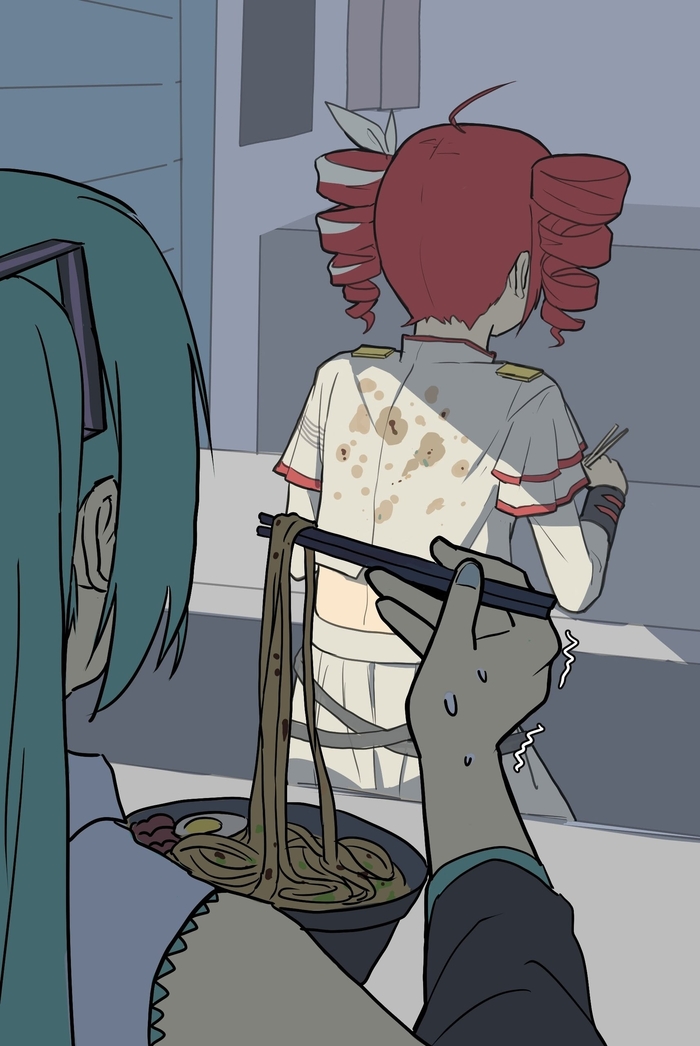 Даже в столовой не теряй бдительности! Враг ближе чем кажется