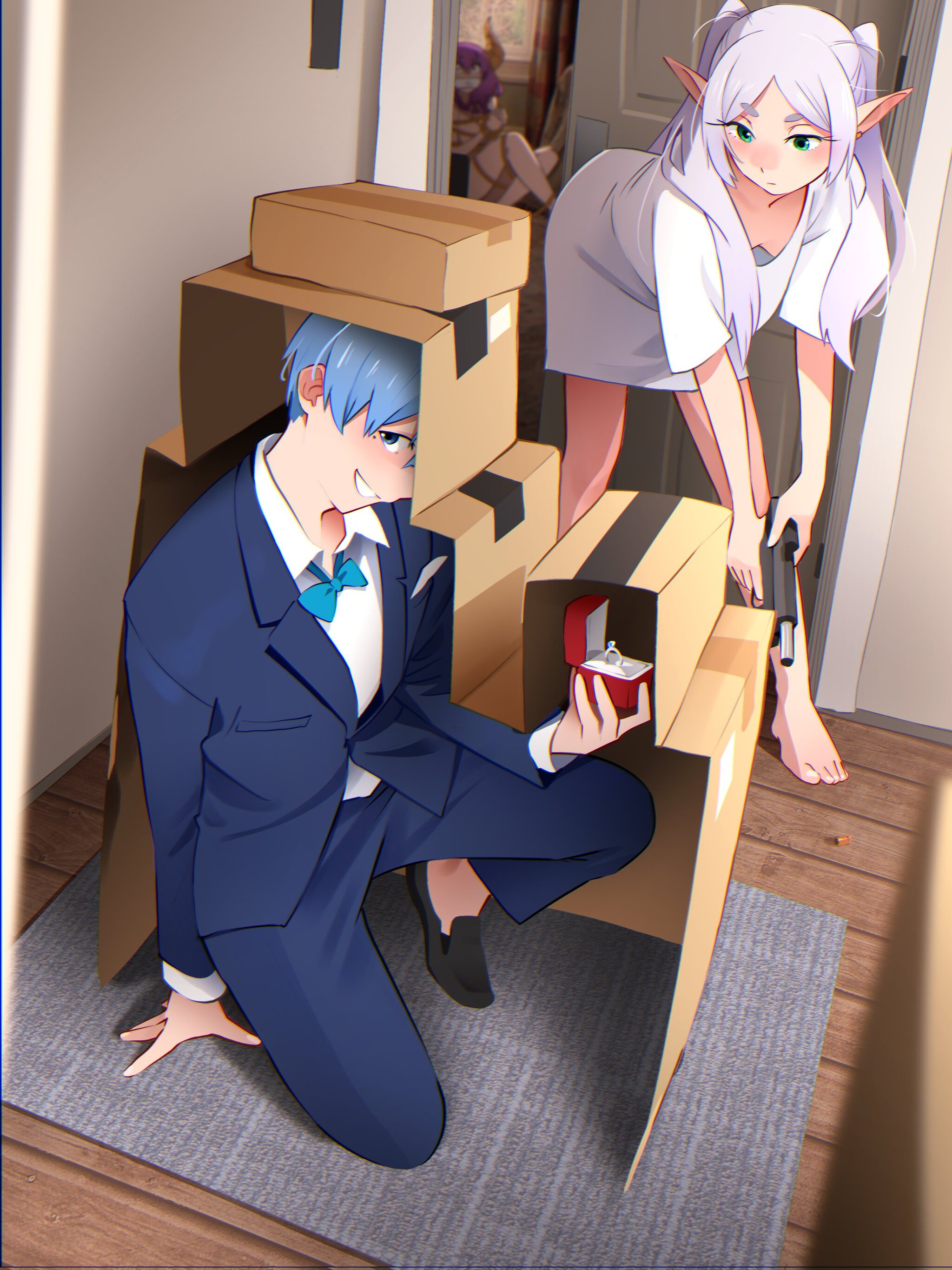 Scenario - Anime, Anime art, Himmel, Frieren, Aura (Sousou No Frieren), Sousou no Frieren, Khyleri