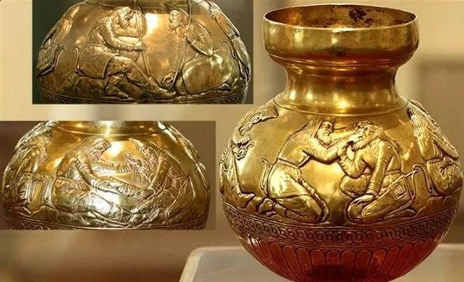 Recreation of a scene from the legend of the origin of the Scythians - My, Scythians, Gold of the Scythians, Scythia, Longpost
