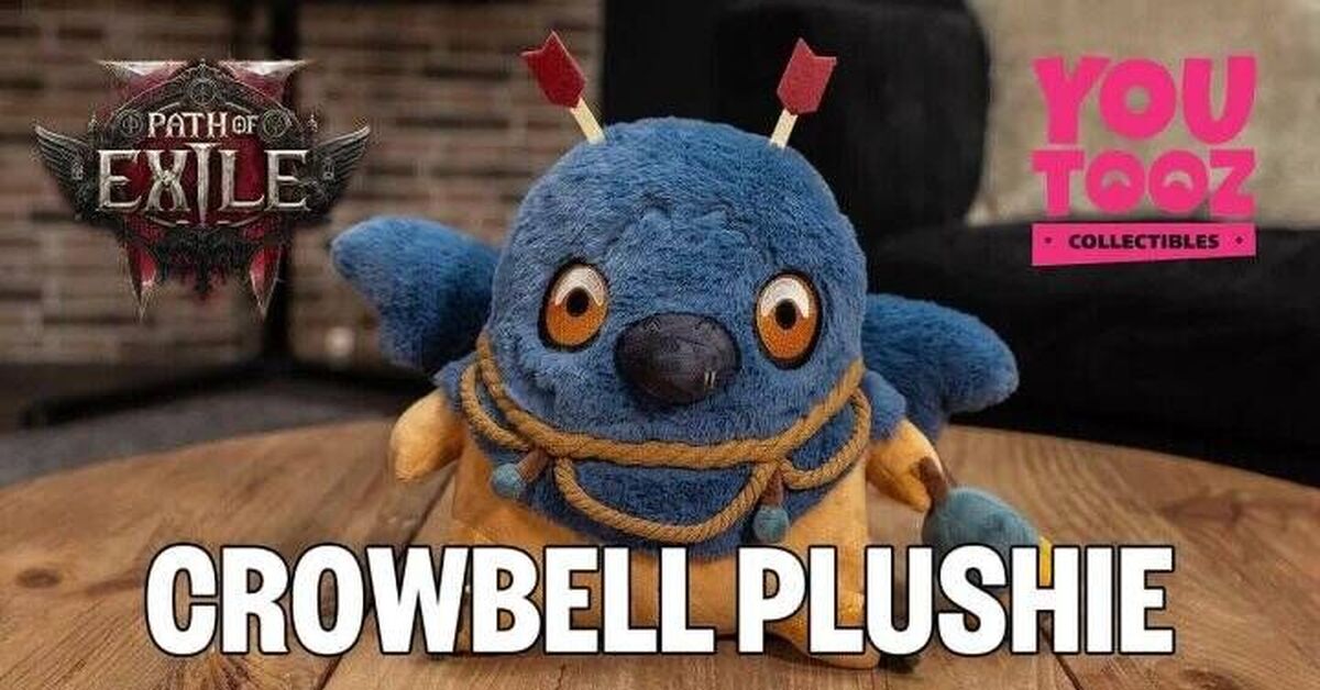 Path of Exile 2: Crowbell Plushie - Limited Edition - 05.10.25 10:59 ...