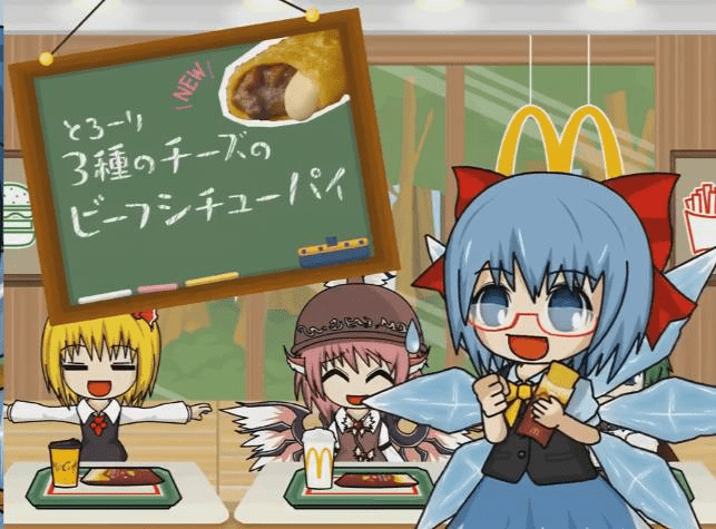 � �������� ������������ ��������� ������������ � Touhou