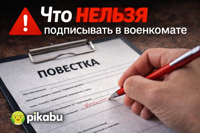 Что НЕЛЬЗЯ подписывать в военкомате. Эту бумагу дают “для формальности”. После неё — сборный пункт
