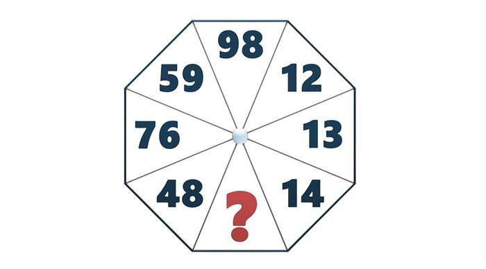 Какое число пропущено?