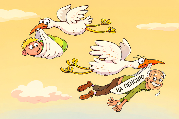 Примерно так я видел свой выход на пенсию :)