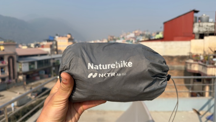 Коврик Naturehike в сложннном состоянии