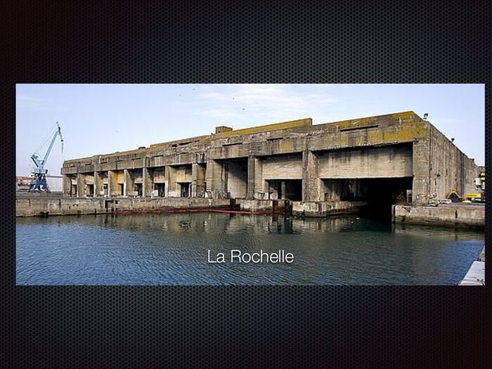 Отсюда немецкие подлодки кошмарили всю Атлантику