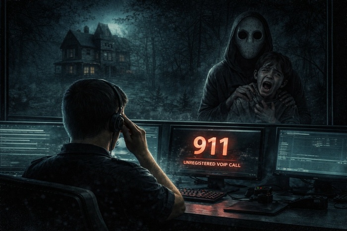 Босс дал мне одно правило, как диспетчеру службы 911: если звонок поступает из старого дома на границе округа, не отвечай