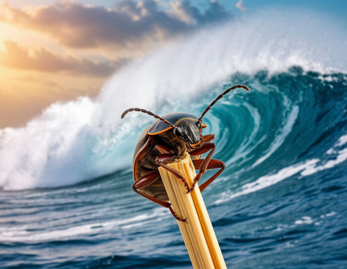 Изображение создано нейросетью, которая проанализировала смысл статьи. ИИ знает, что рисует.