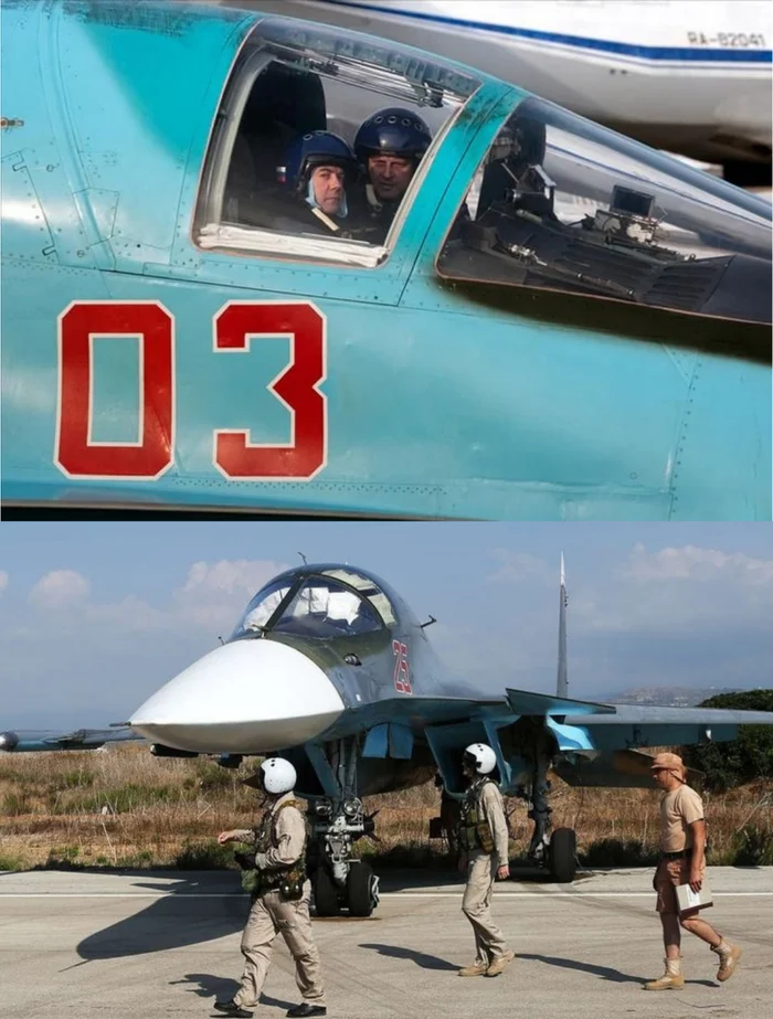 Многофункциональный фронтовой истребитель-бомбардировщик Су-34⁠⁠