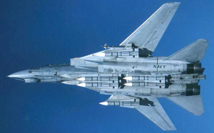 F-14 c ������ �������� AIM-54
