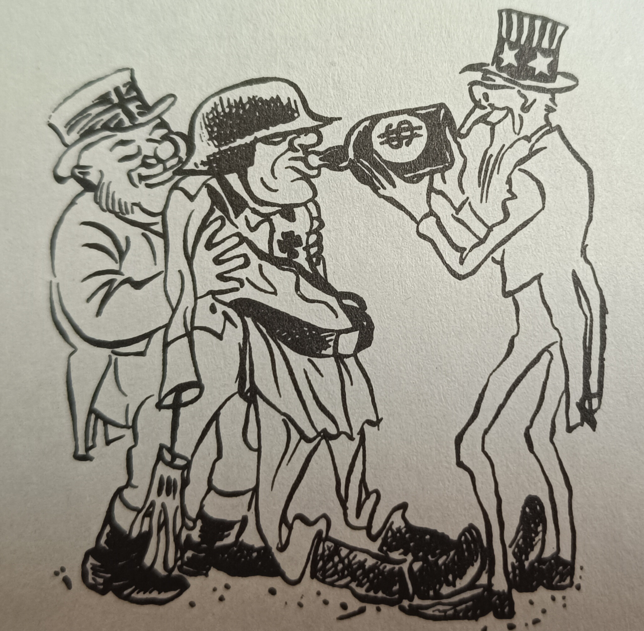 The grey plague has been revived, 100 years have passed - Politics, Nato and Russia, Humor, Longpost, Herluf Bidstrup