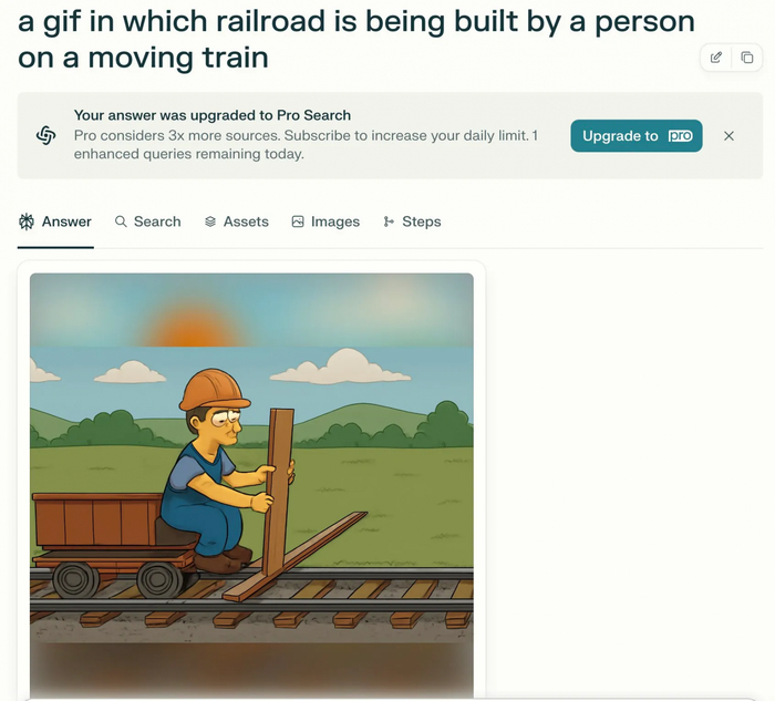 ����������� ������� ����� ���, ��������� ������� � �����, ��� � Perplexity �������� ��� � ������-��������. �� ����� �� �� ����