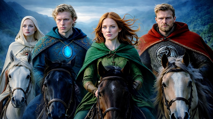 Воин, клирик, маг и вор