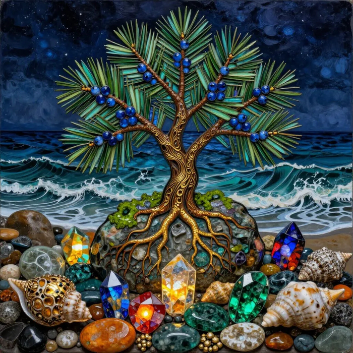 Можжевельничек да на камушке