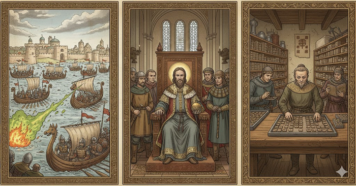 Дерзкие 1000-е, Эпизод 5: Последний поход на Царьград, «Святой» на троне Англии и Китайский печатный станок: Хроники 1041–1050 годов