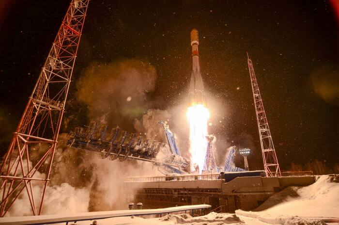 С космодрома Плесецк успешно запустили ракету «Союз-2.1б»