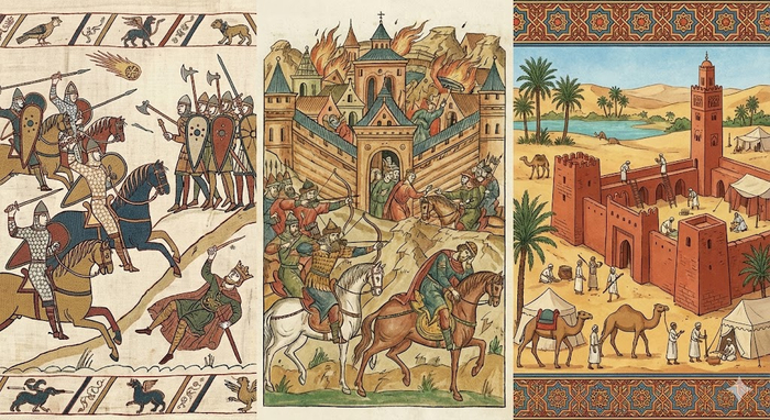 Дерзкие 1000-е, Эпизод 7: Битва при Гастингсе (Финал Викингов), Половецкий погром и Рождение Марракеша: Хроники 1061–1070 годов