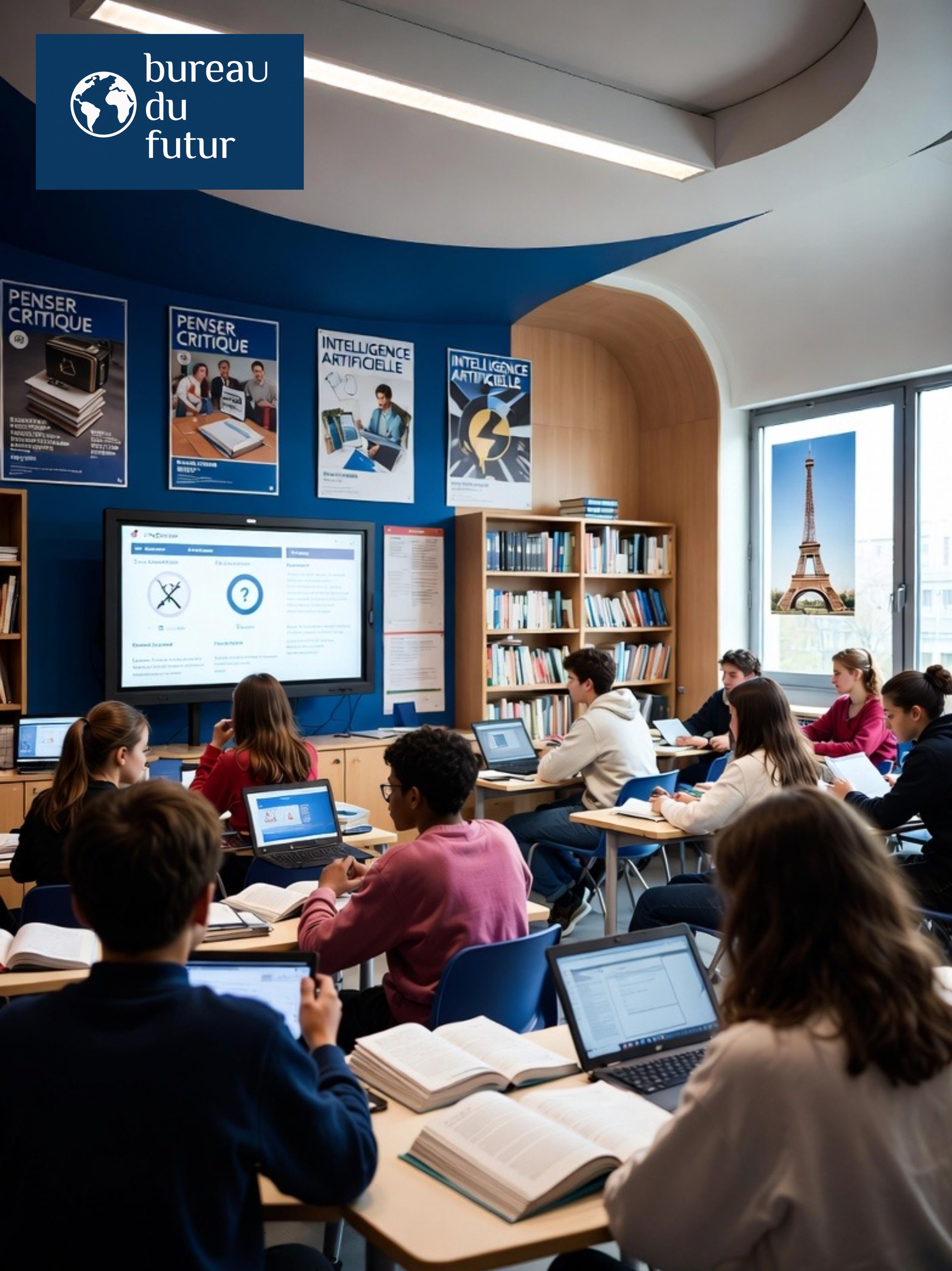 February 8, 2036 – France introduces a mandatory course on critical thinking in the age of artificial intelligence into the school curriculum. - My, Fake news, Education, Future, Longpost