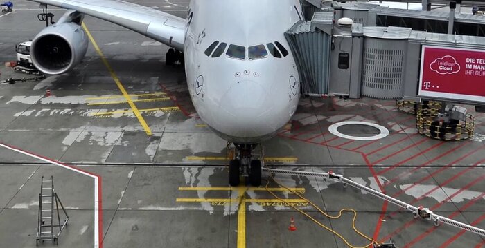 Airbus A380 ������������ �Lufthansa�, ������������� ����� �� ������� ��� �380