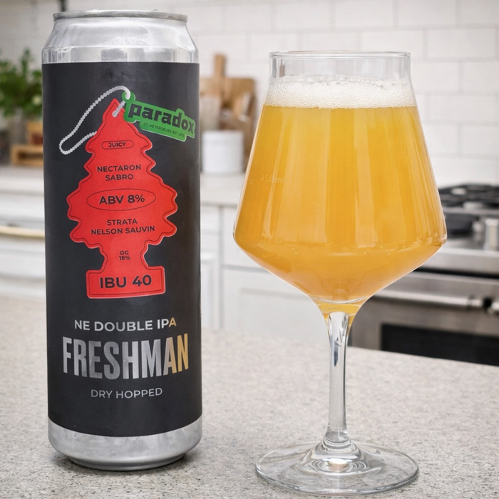 Обзор крафтовой новинки от пивоварни Paradox – Freshman Double New England IPA