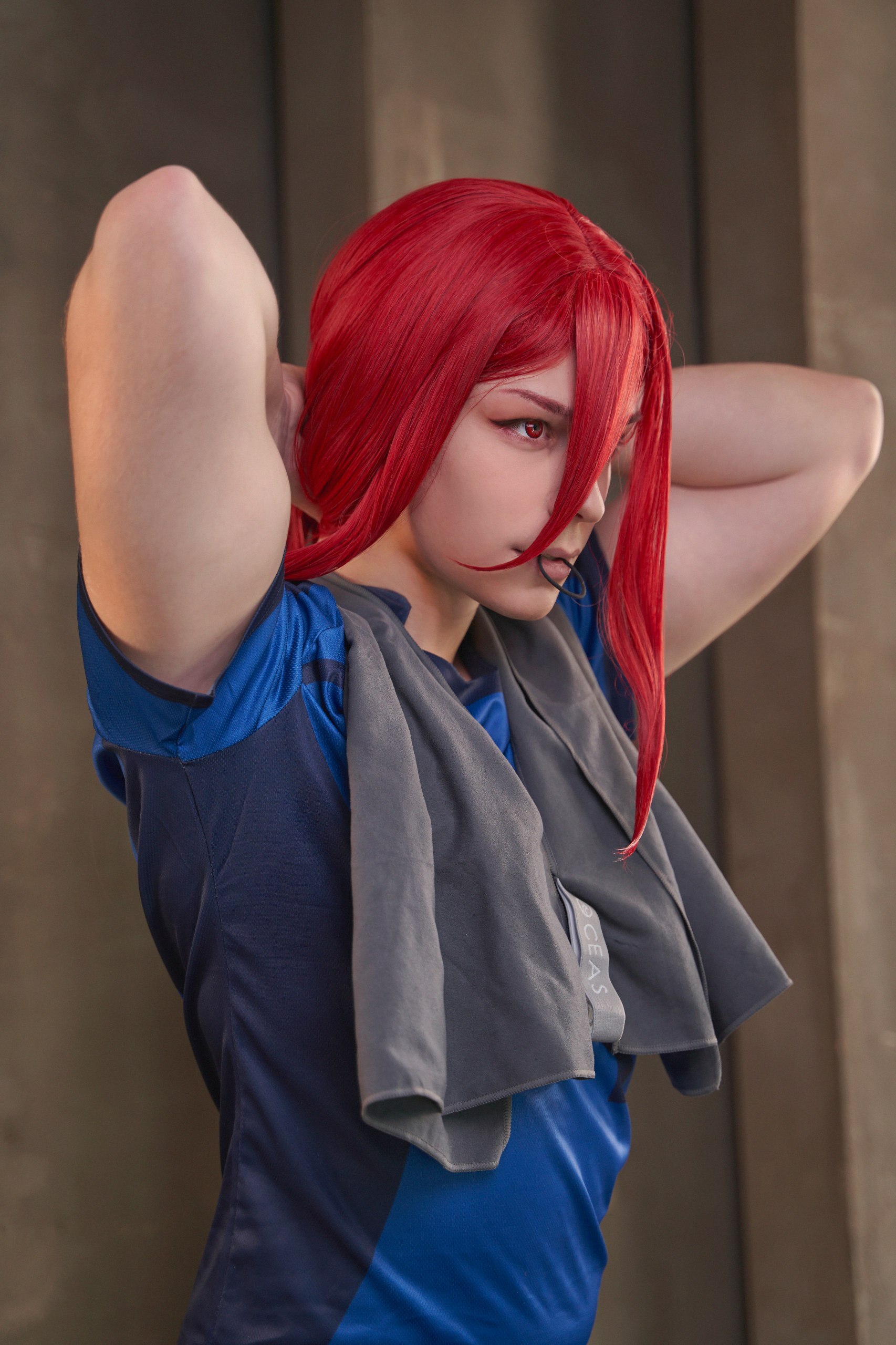 Blue Lock cosplay by Kotin - My, Cosplay, Blue Lock, Chigiri, Anime, Football, Longpost