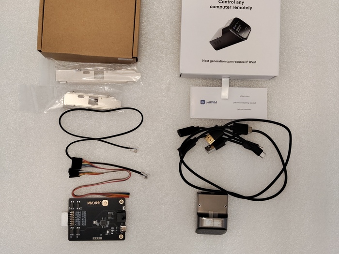 �������� JetKVM � ����� ���������� ATX