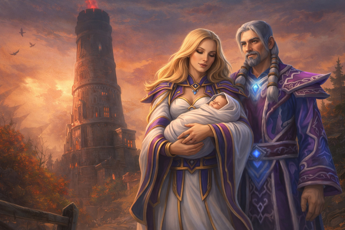 Стоят, счастливые, не подозревают, кого произвели на свет и чем это всем вокруг обернётся.