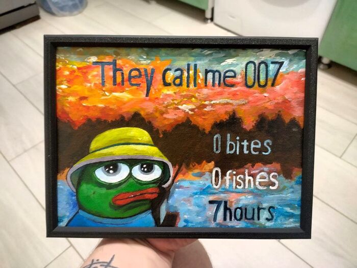 Рамка напечатана на 3д принтере