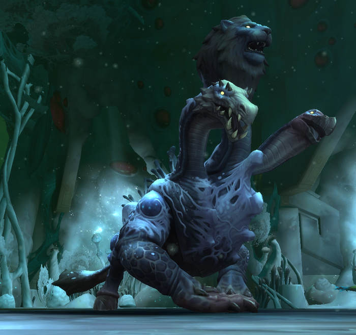 Зловонный пожиратель - плод очередного эксперимента Титанов. Интересно, как к этому отнеслась бы Фрейя.