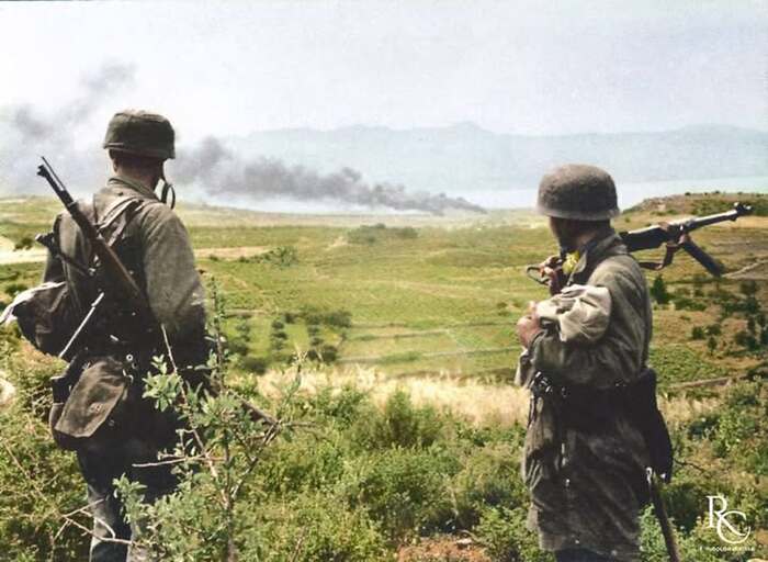 �������� ����������� �� 3-�� ����� Fallschirmjäger. �-� ������ ����, ����. 1941�.