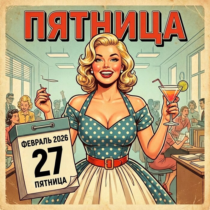 Официально пятница наступила =)