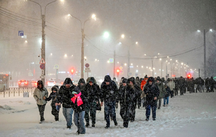 Снегопад в Санкт-Петербурге//Фото: Алексей Даничев/РИА Новости