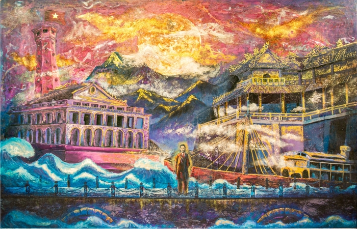 Чу Нят Куанг. Хо Ши Мин в юные годы.