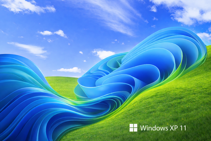 Обои которые объединяют WindowsXP 11