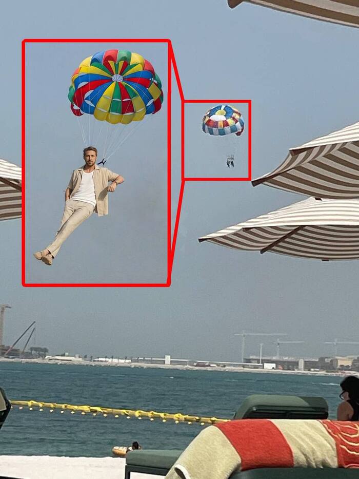 Турист из России где-то в Дубае