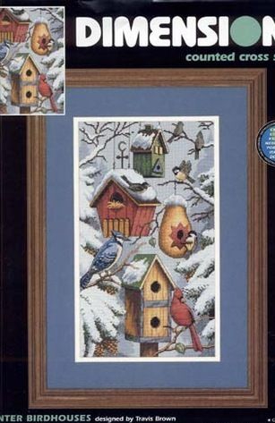 Winter Birdhouses (автор Travis Brown)