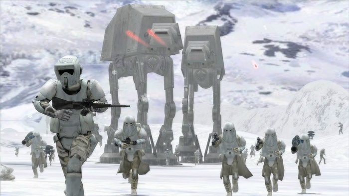 �� � � ������ ������ Battlefront II (2005) ����������� ��-�� ������������ ����� ������. � ����� ������ ���� ��� ���� ����� ��������� ������ ������, �� ��� ��� �� ������������ ������� � ��� - �����