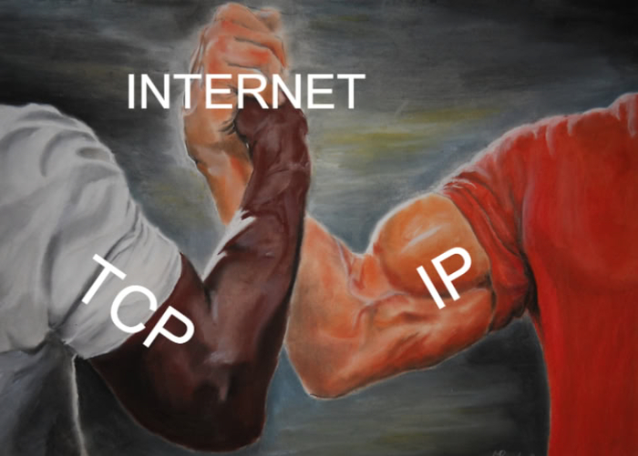 ������������� TCP/IP ����� �������� � ������������� �����������?