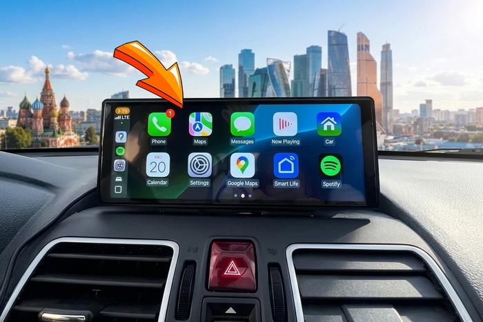 ���-5 ������������� ��������� � ������������������ � Android Auto / CarPlay 2026: ����� �� Aliexpress � OZON