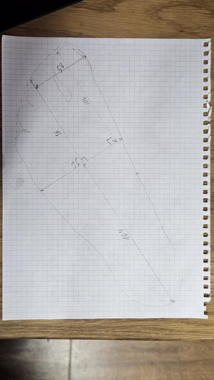 Левая нога.