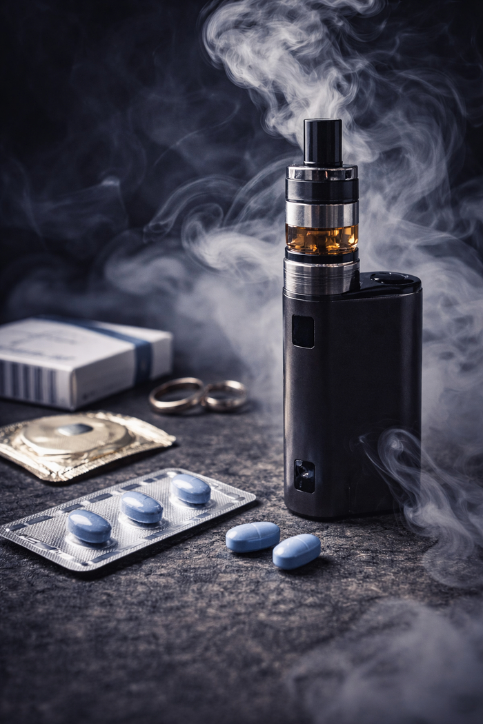 Электронные сигареты и потенция: пар не безвреден