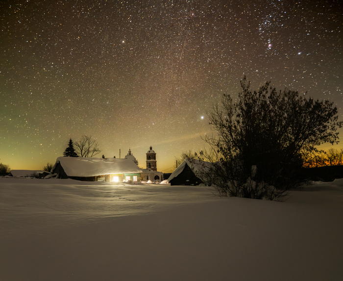 Тихая звездная ночь в Суводи