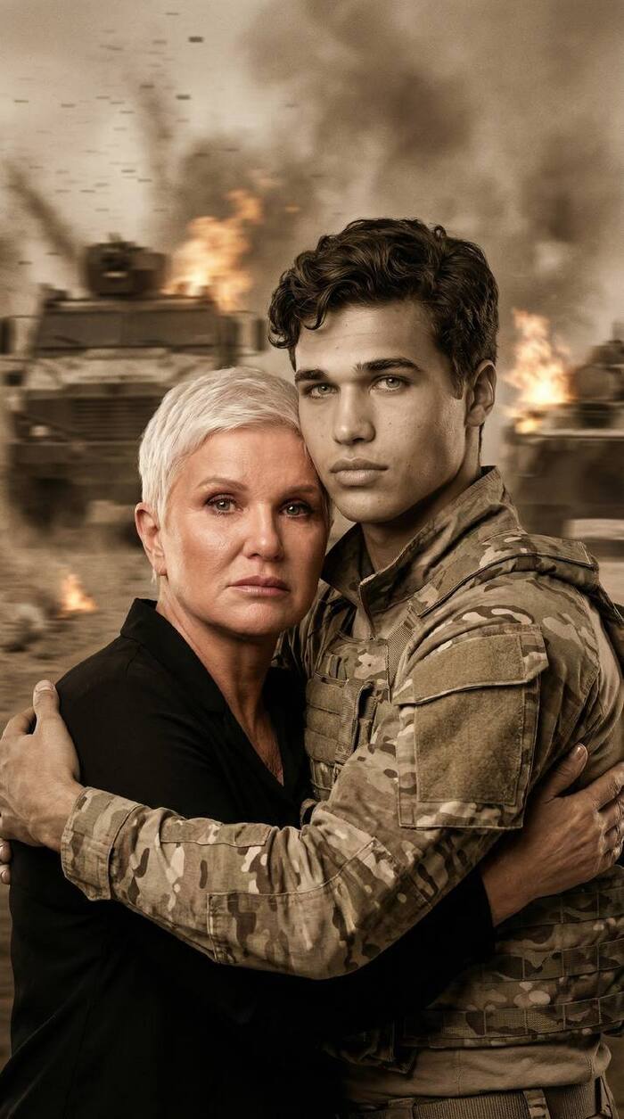 Семейное фото нейросеть - драматичный стиль