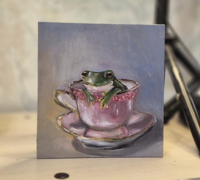 Всем уютной среды, квакуха наквакала