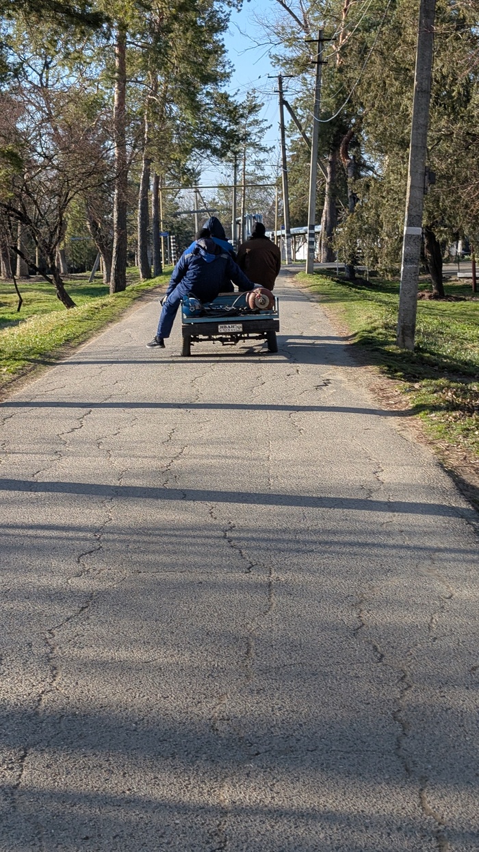 Сам аппарат из мотоблока