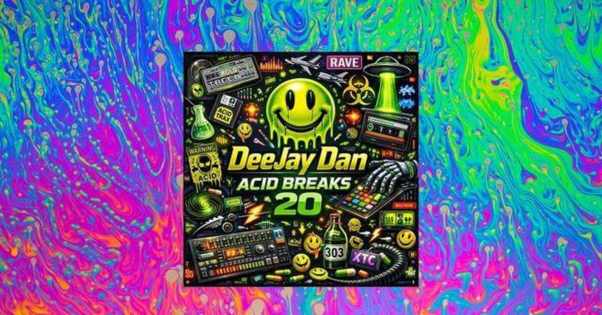 DeeJay Dan - Acid Breaks 20 [2026]: 303 | Breakbeat | Acid | Breaks - My, Electonic music, Youtube, Rutube, Breakbeat, Breaks, Acid, Acid, Video