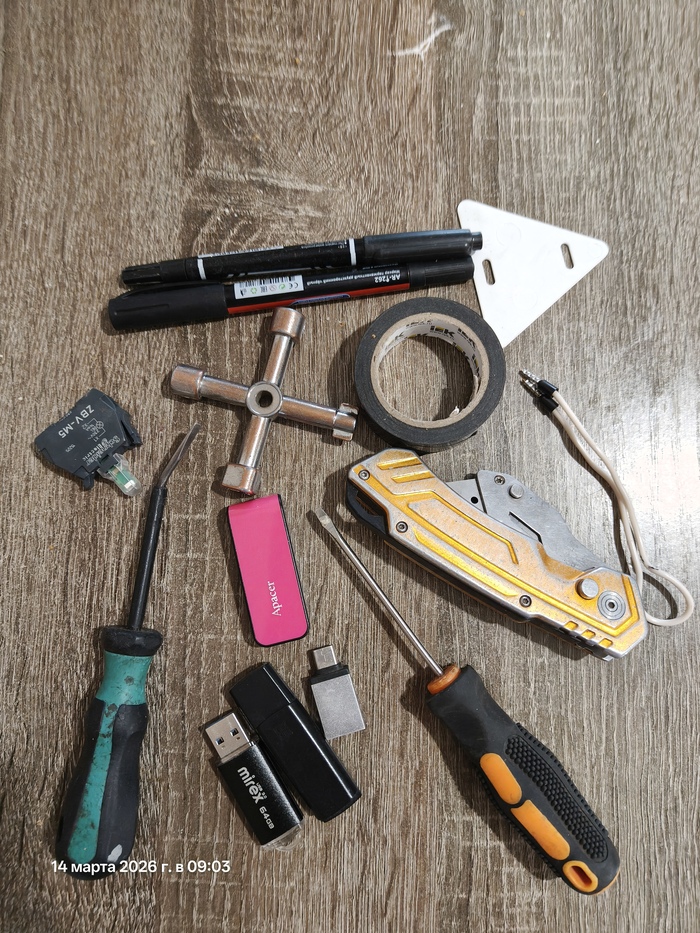 По содержимому карманов определите профессию?